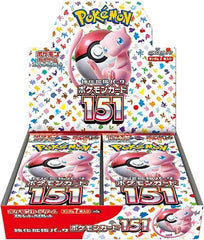 Pokemon 151 Japanese Booster Box Sealed Box