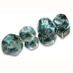 PREORDER Dungeon Crawl Classics - DCC RPG Dice - Thracian Smoky Sacrifice Dice Set - DCC Funky 7