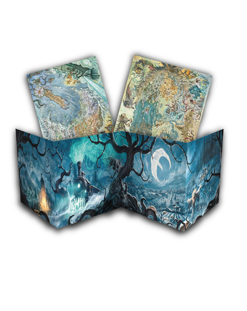 PREORDER The Crooked Moon Wickermoor GM Screen and Maps