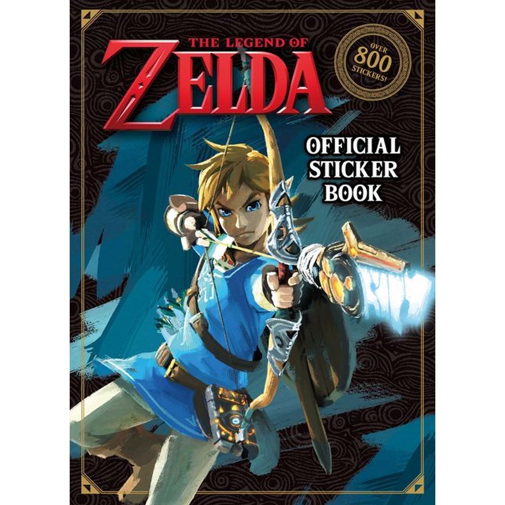 PREORDER Legend Of Zelda Official Sticker Book