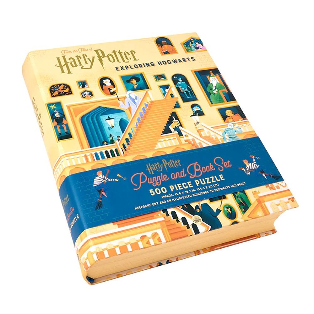PREORDER Exploring Hogwarts Puzzle And Book Set