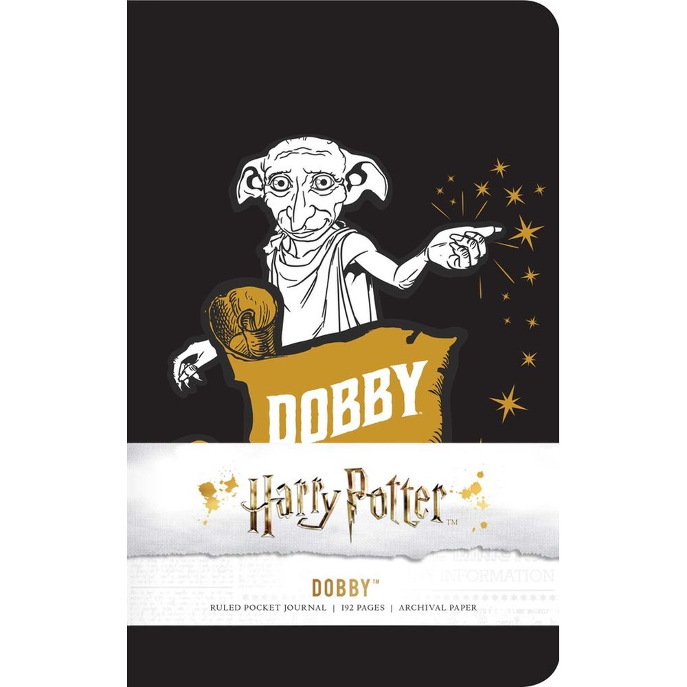 PREORDER Harry Potter: Dobby Ruled Pocket Journal