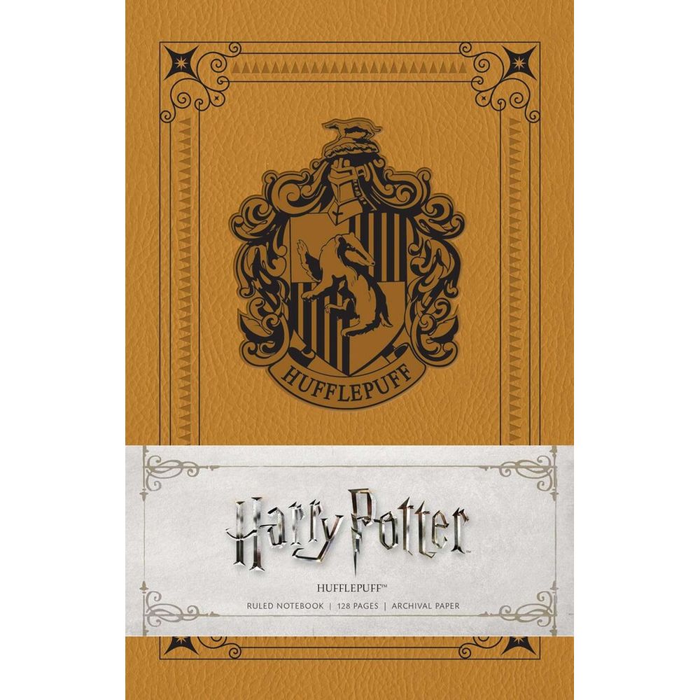 PREORDER Harry Potter: Hufflepuff Ruled Notebook