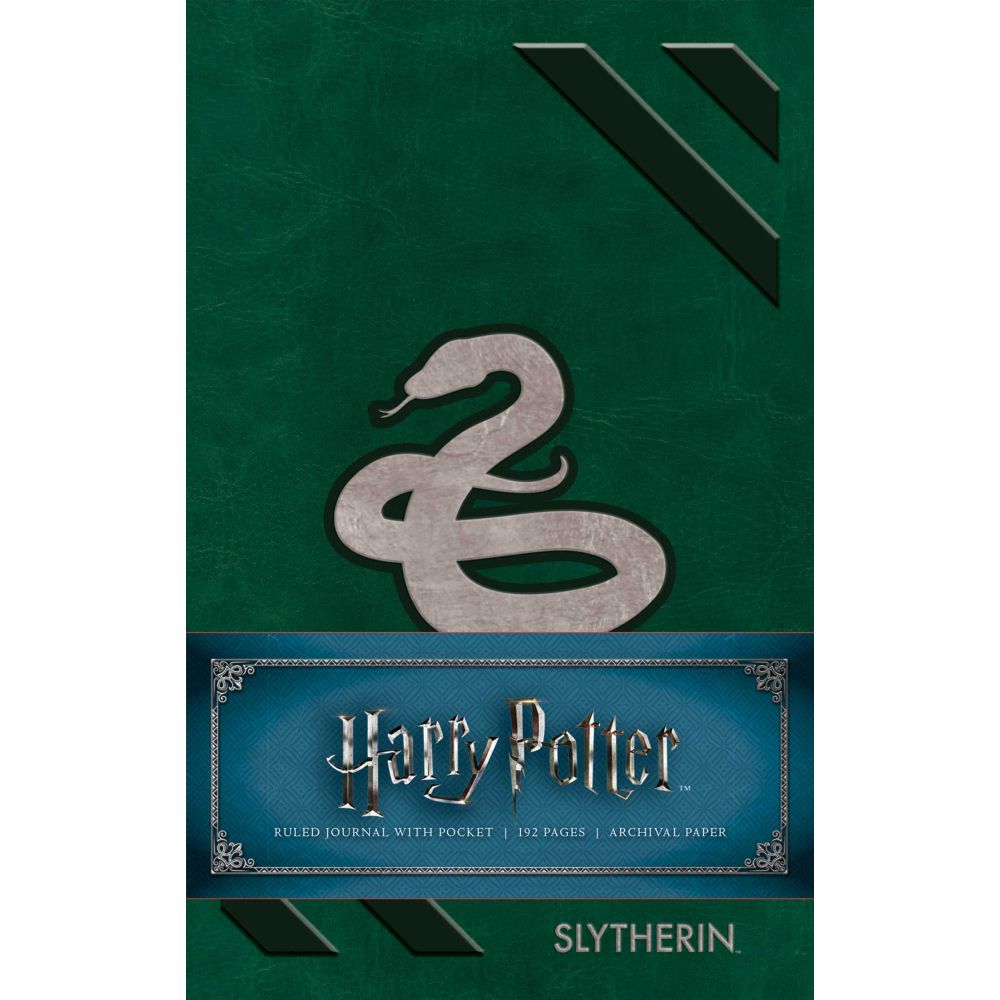 PREORDER Harry Potter: Slytherin Ruled Pocket Journal