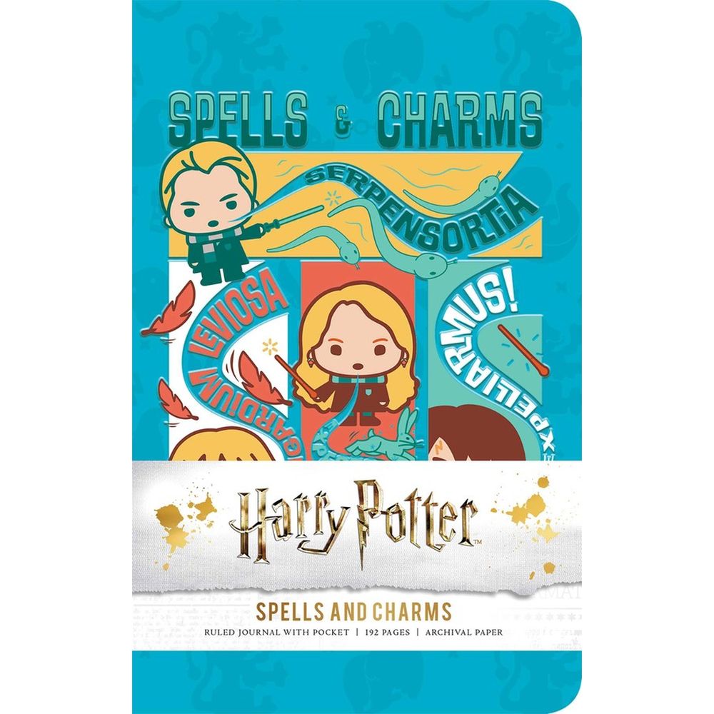 PREORDER Harry Potter: Spells And Charms Ruled Pocket Journal