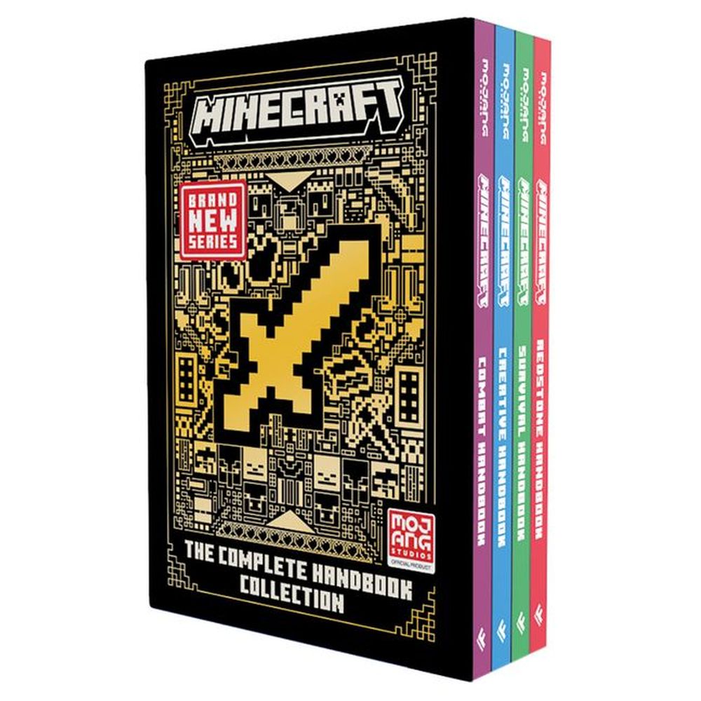 PREORDER Minecraft 4-Book Handbook Collection