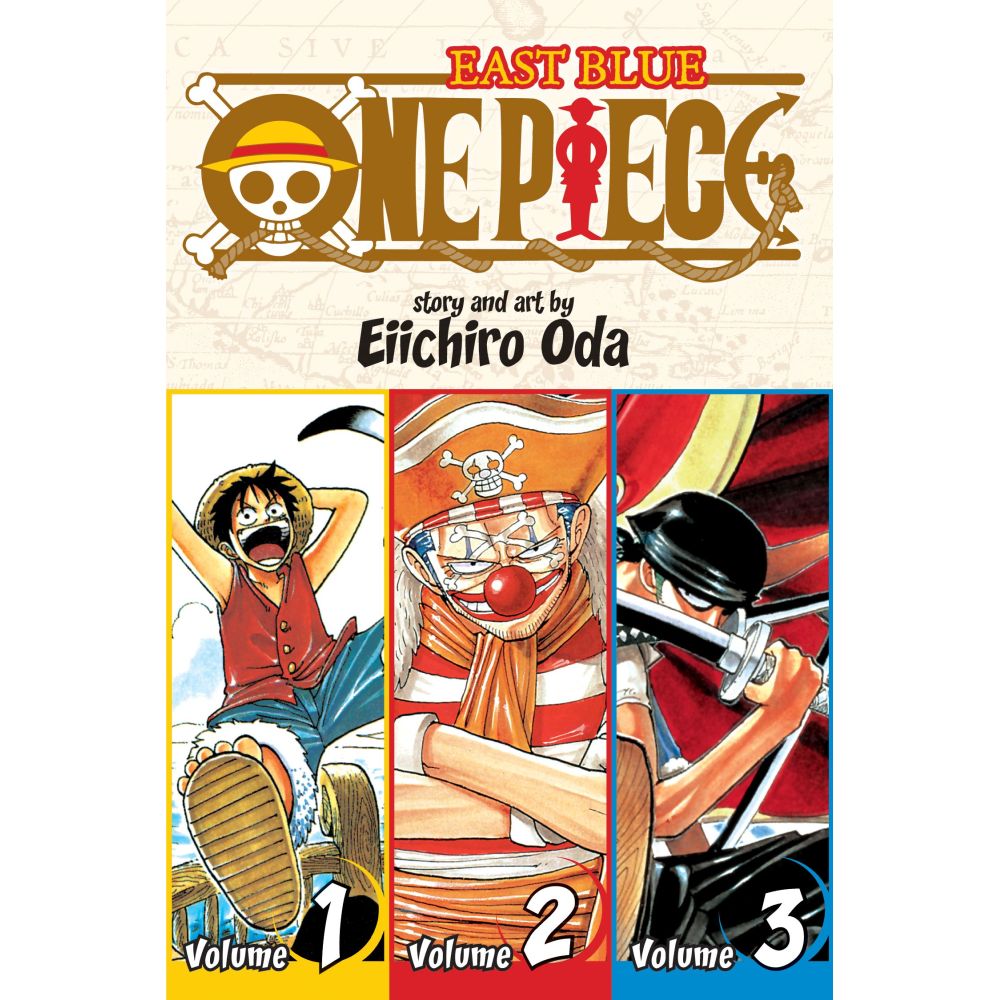 PREORDER One Piece (Omnibus Edition); Vol. 1:Includes Vols. 1; 2 & 3:One Piece