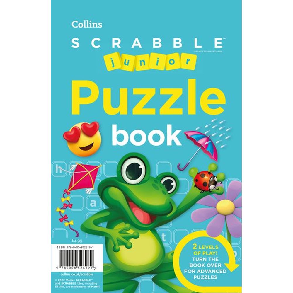 PREORDER Scrabble Junior Puzzle Book