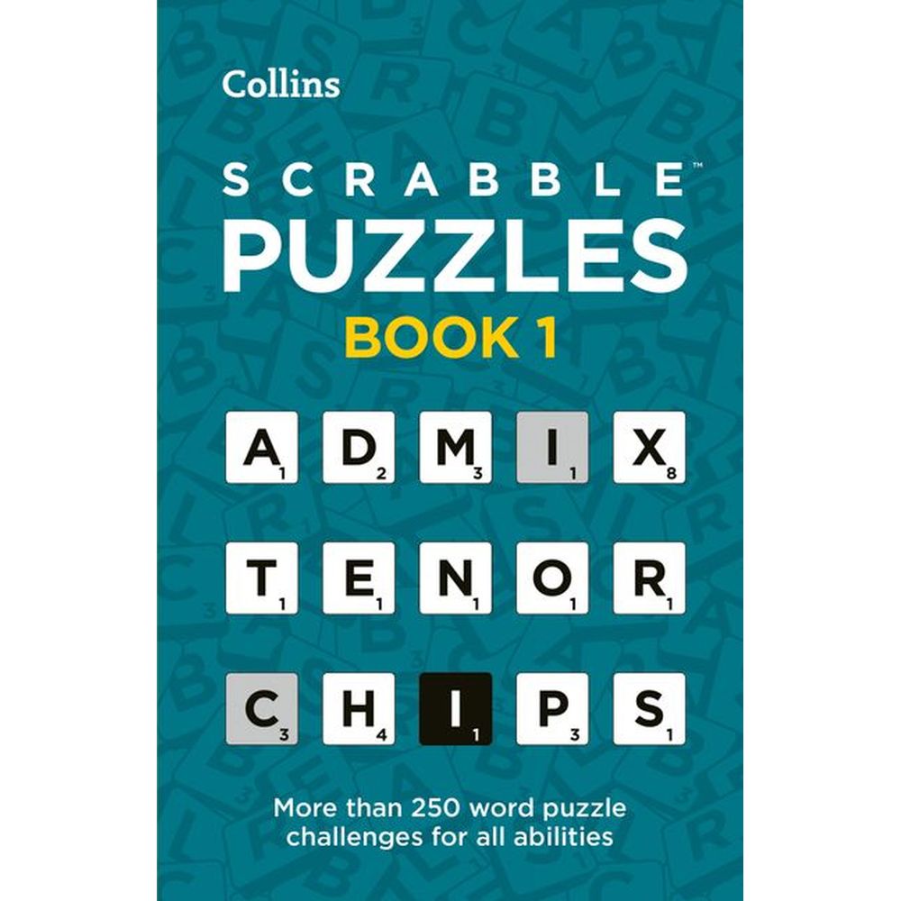 PREORDER Scrabble Puzzle Book