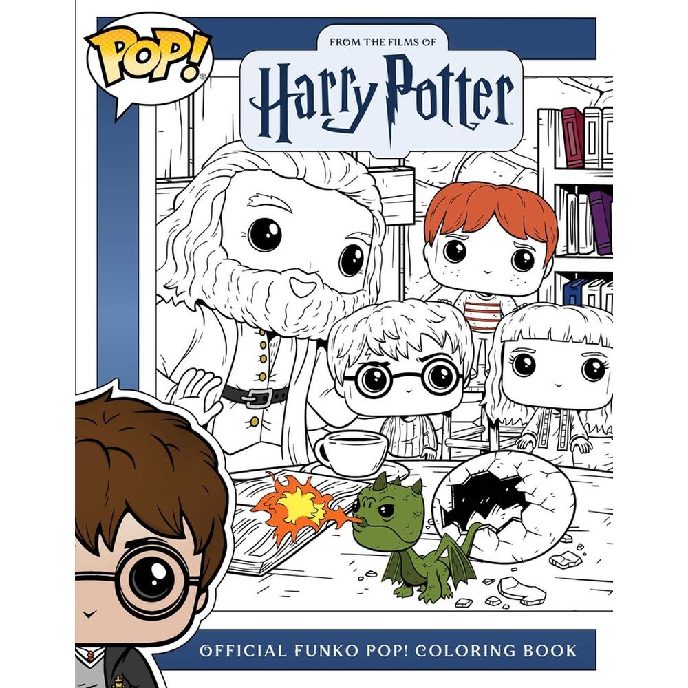 PREORDER Official Funko Pop! Harry Potter Coloring Book