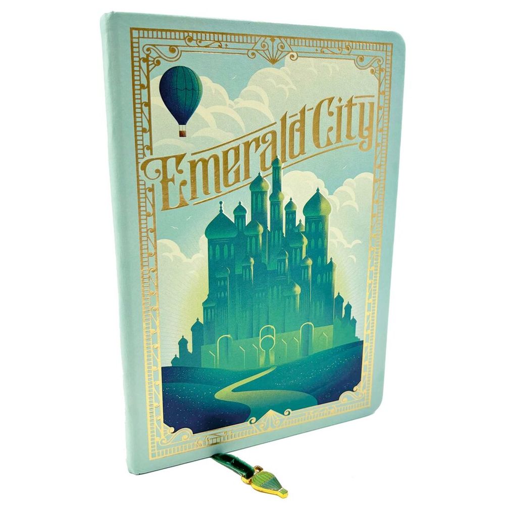PREORDER Wicked: Emerald City Journal With Ribbon Charm