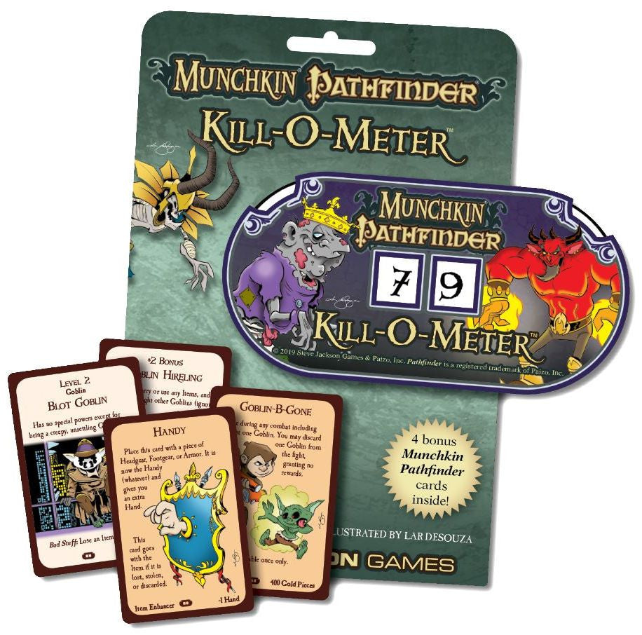 Munchkin Pathfinder Kill-O-Meter Board Game