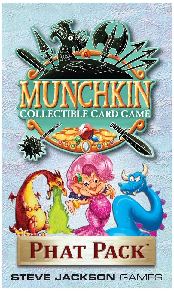 Munchkin Collectable Card Game - Phat Pack Board Game