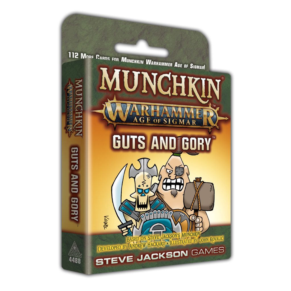 Munchkin Warhammer Age of Sigmar Guts and Gory Board Game