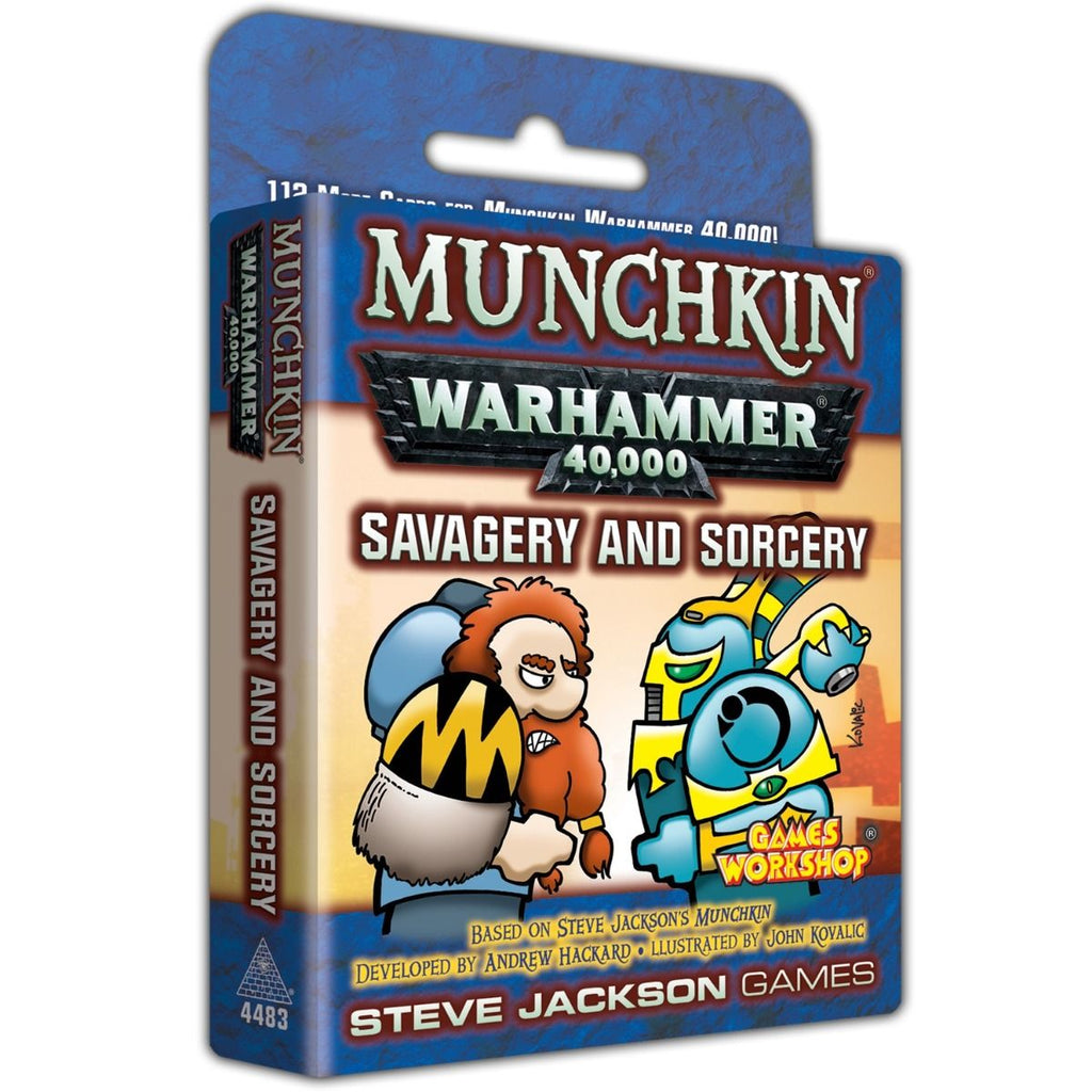 Munchkin Warhammer 40k Savagery and Sorcery Board Game