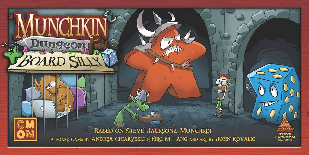 Munchkin Dungeon Board Silly Board Game