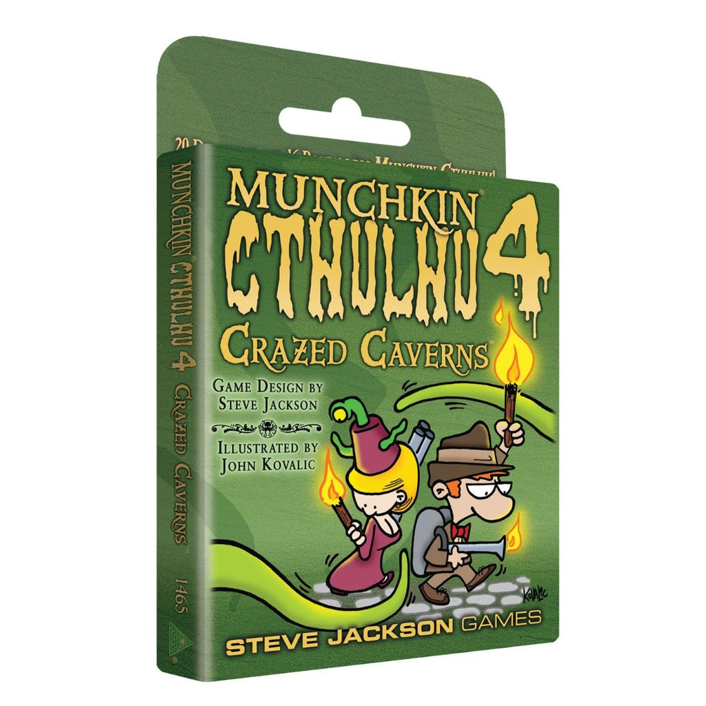 Munchkin Cthulhu 4 Crazed Caverns Board Game