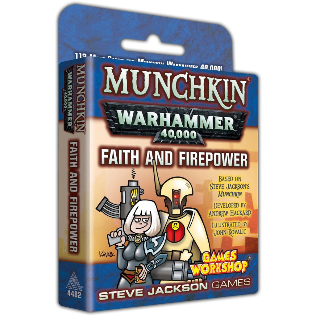 Munchkin Warhammer 40k Faith and Firepower Board Game