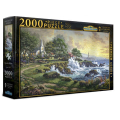 PREORDER Harlington Thomas Kinkade Puzzles - Seaside Haven 2000pc