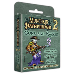 Munchkin Pathfinder 2 Guns and Razzes Board Game