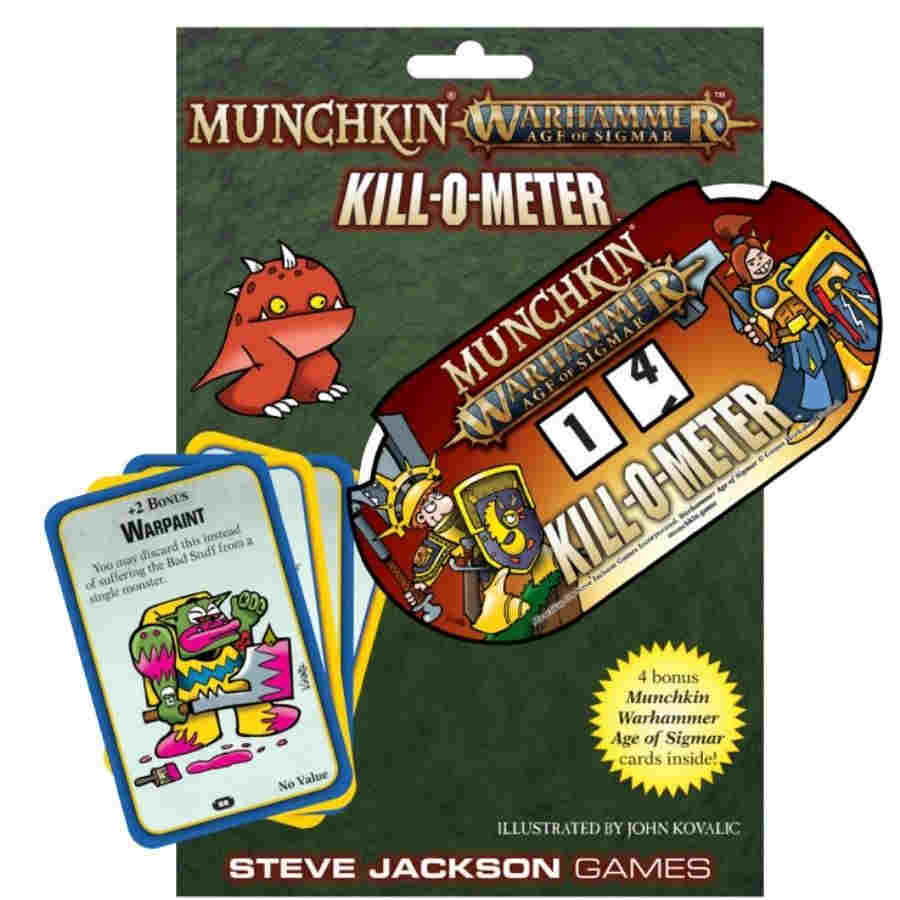 Munchkin Warhammer Age Of Sigmar Kill-O-Meter Board Game
