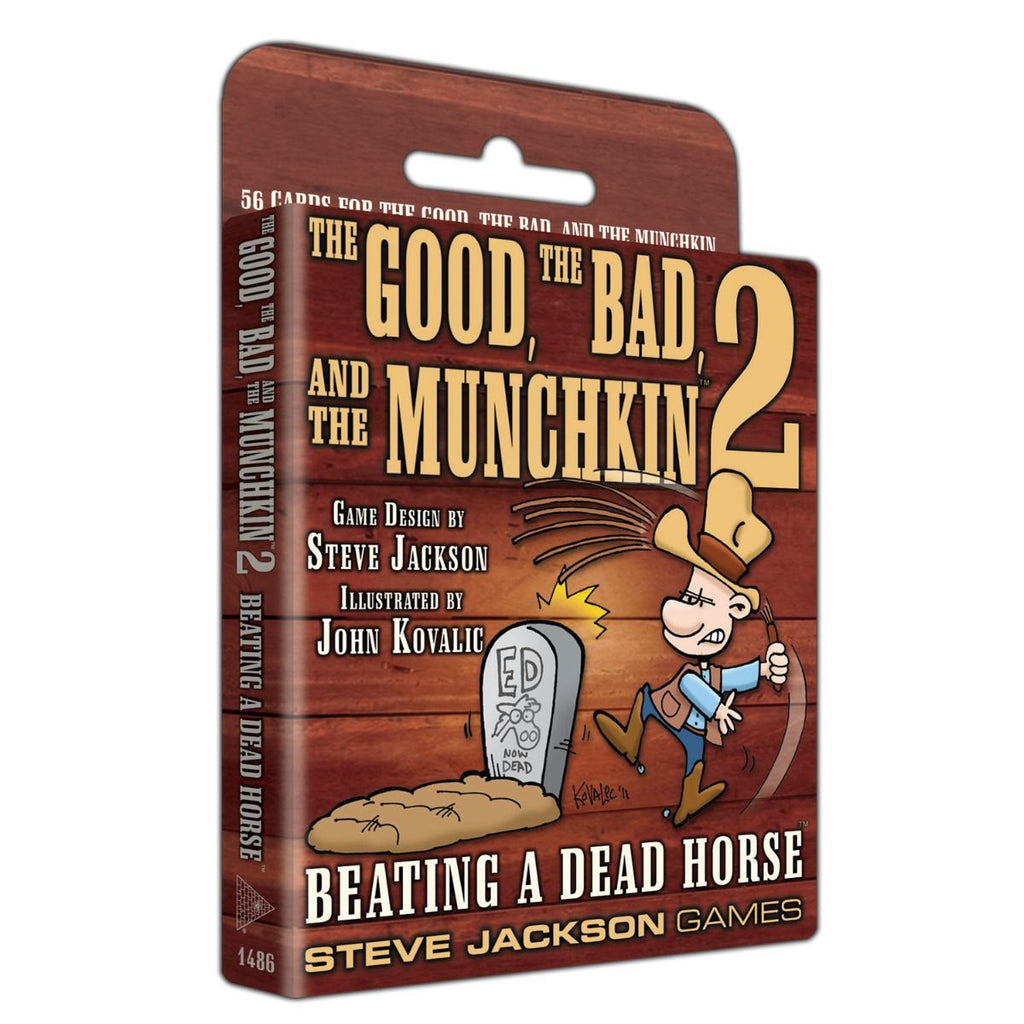 Munchkin Good Bad & The Munchkin 2 Beating a Dead Horse Board Game
