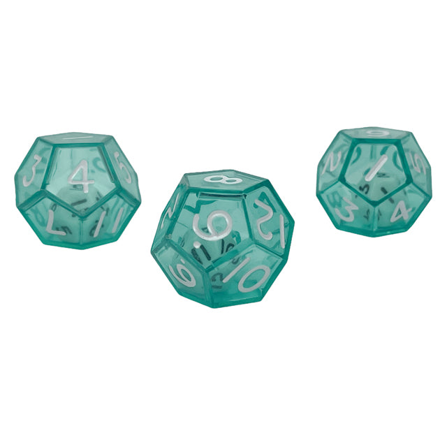 PREORDER CHX KOP12599 d12 Double Dice Green/white