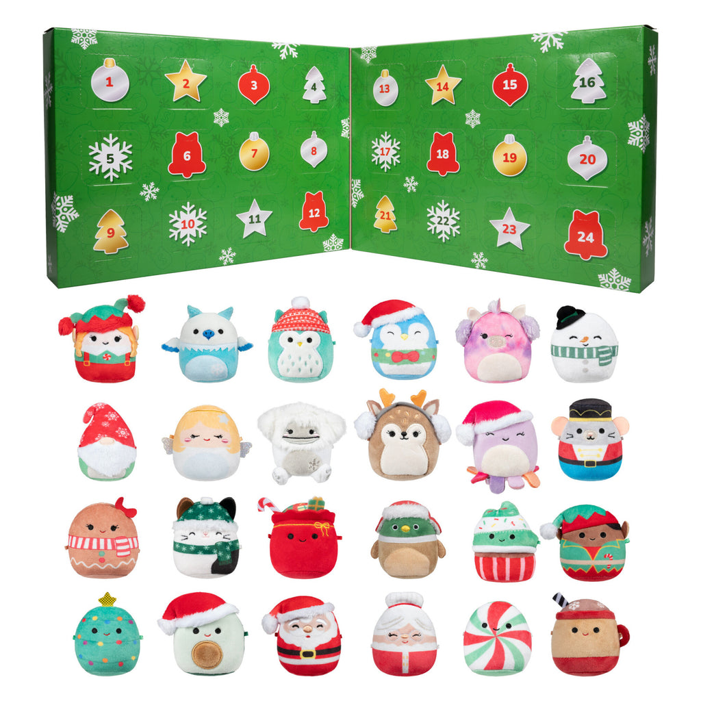 PREORDER Squishmallows Holiday Calendar (24 Piece) 2.5