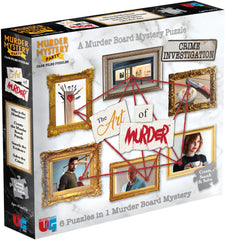 Murder Mystery Party Case Files 1000pc Puzzle the Art of Murder