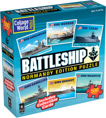 Battleship  Normandy Edition 500pc Puzzle
