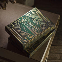 Theory 11 - Monarch Green Playing Cards