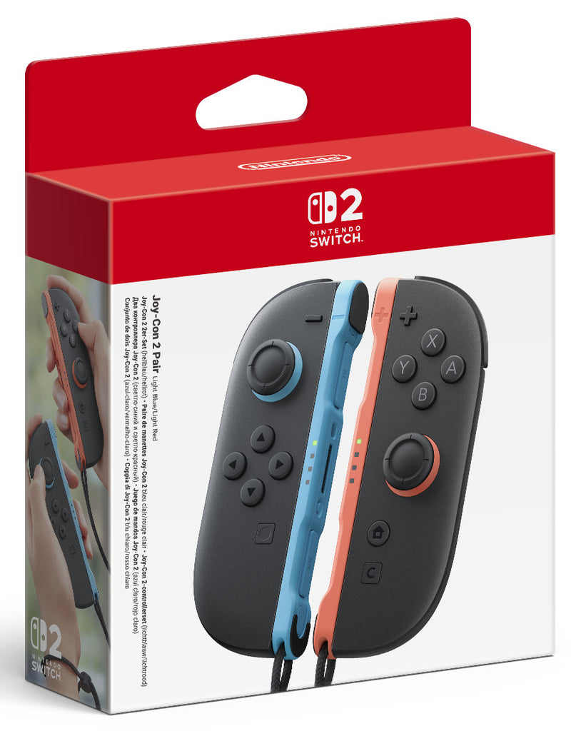 SW2 Joy-Con 2 Pair - Light Blue/Light Red