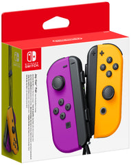 SWI Joy-Con Pair Controller - Neon Purple/Neon Orange
