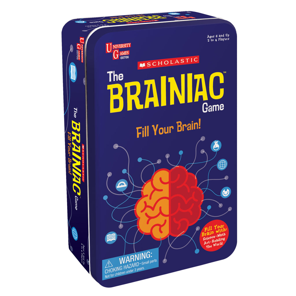 Scholastic - The Brainiac Game Tin