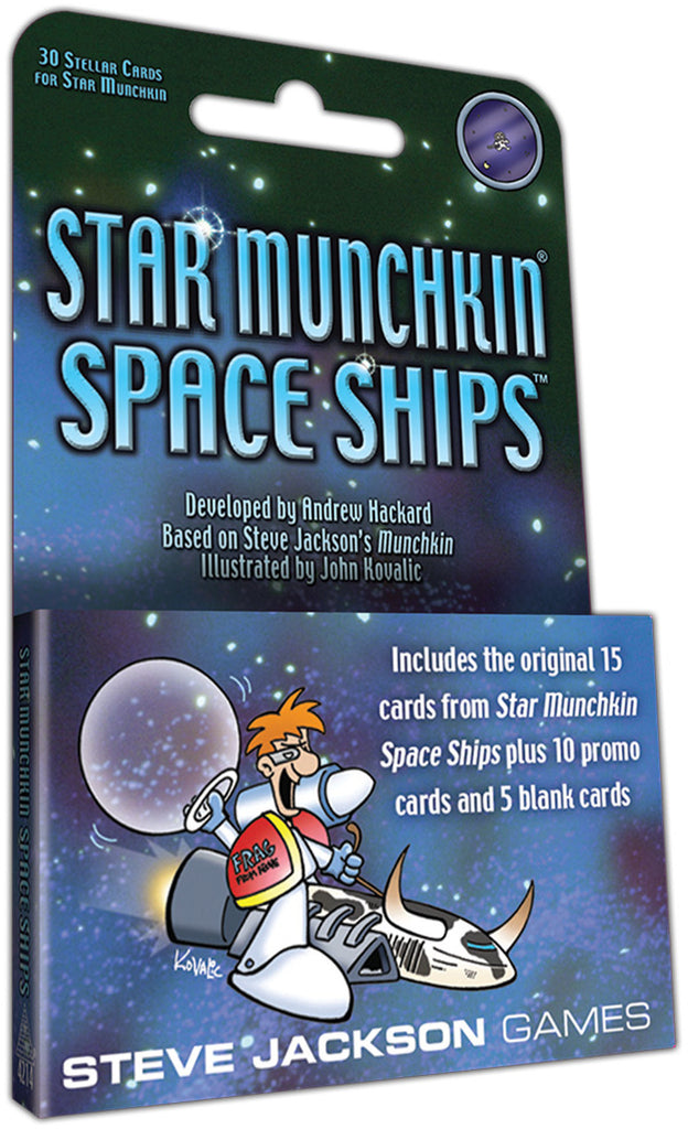 Star Munchkin Space Ships Board Game