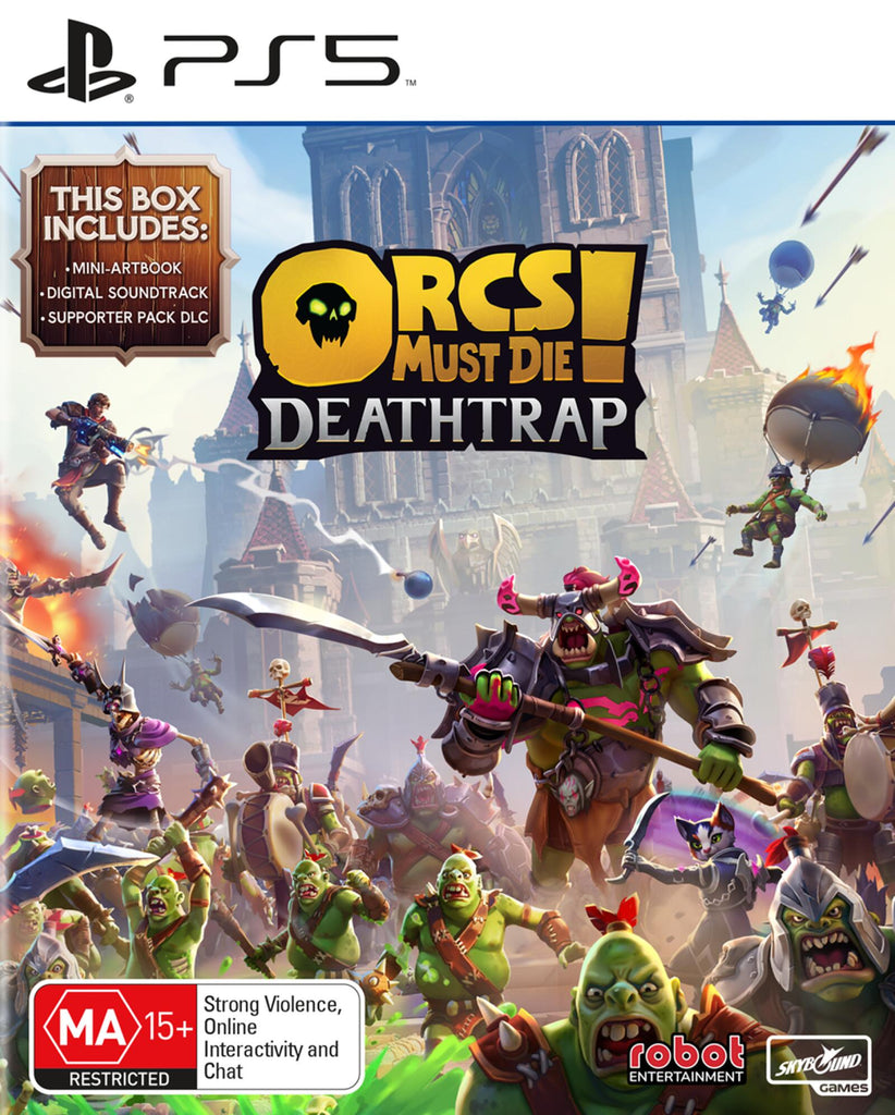 PREORDER PS5 Orcs Must Die! Deathtrap