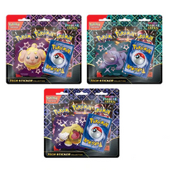 Pokemon TCG Scarlet & Violet Paldean Fates Tech Sticker Blister (All 3)