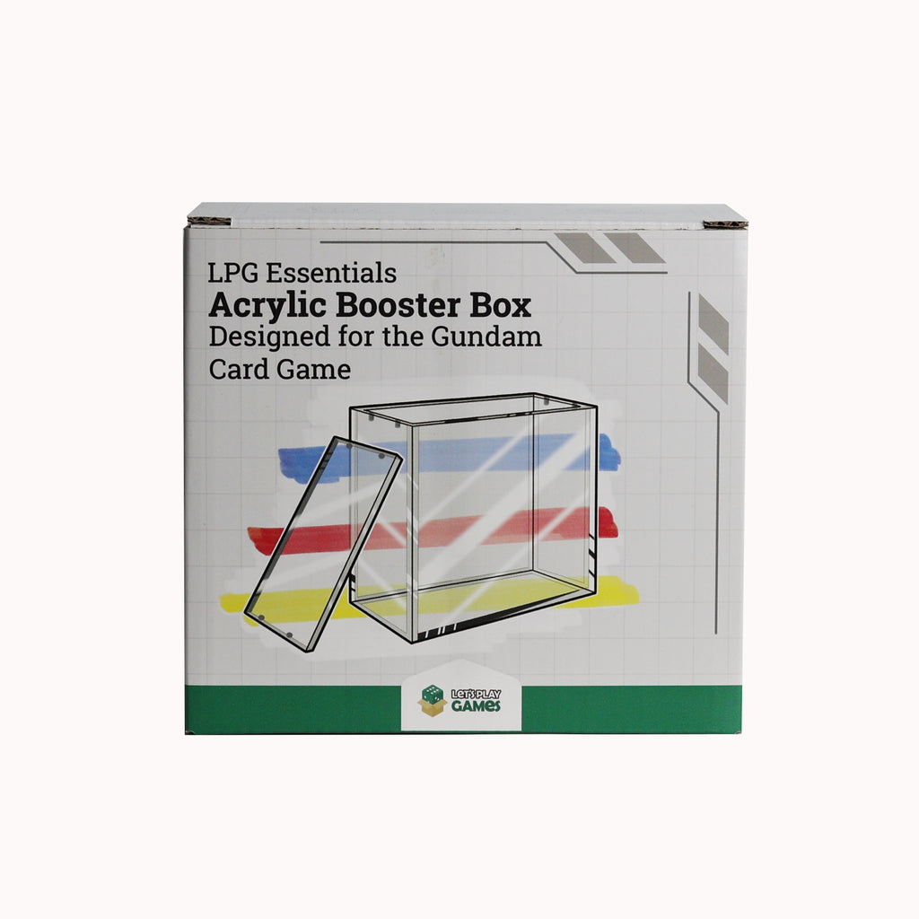 PREORDER LPG Essentials Acrylic Booster Box Protector - Gundam