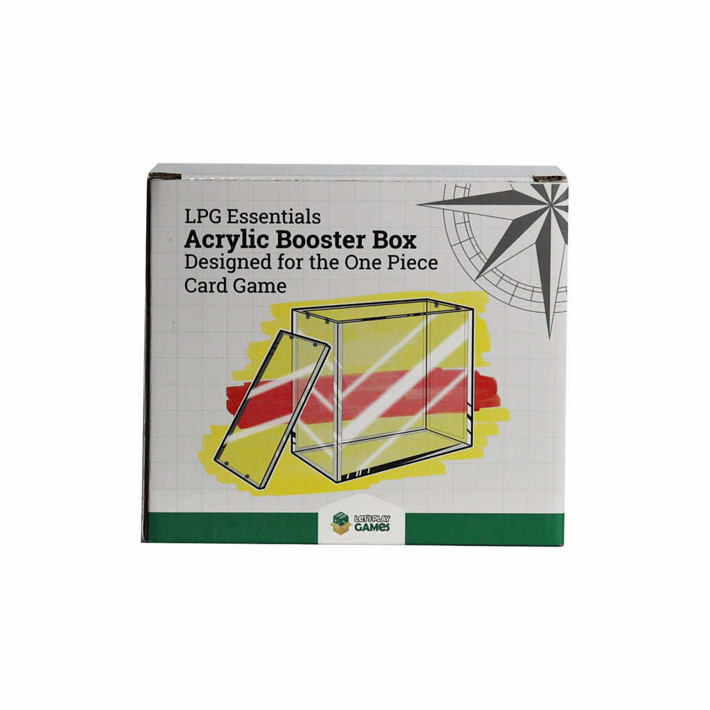 PREORDER LPG Essentials Acrylic Booster Box Protector - One Piece