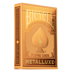 Bicycle Playing Cards - Metalluxe Orange
