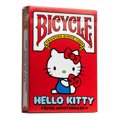 PREORDER Bicycle Hello Kitty 50th Anniversary Playing Cards