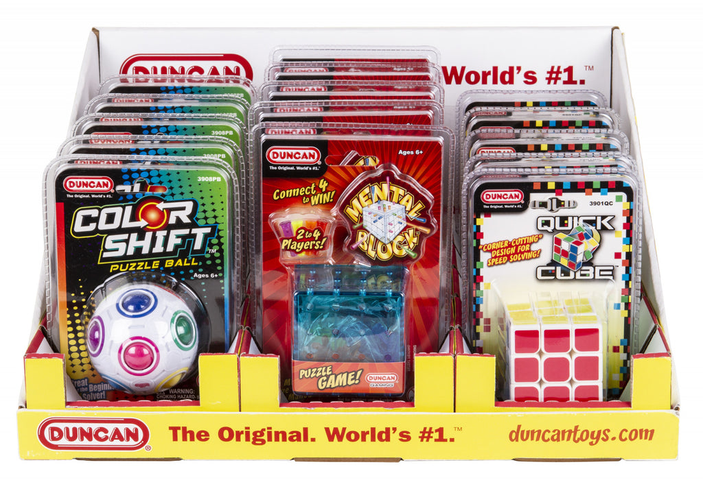 Duncan Brain Game 3 Wide Version 2 PDQ (15 in CDU) (5x Color Shift 5x Quick Cube 5x Mental Block)