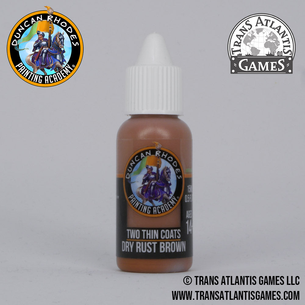 Two Thin Coats - Dry Rust Brown 15ml