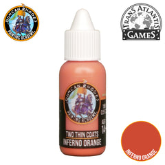 Two Thin Coats - Inferno Orange 15ml