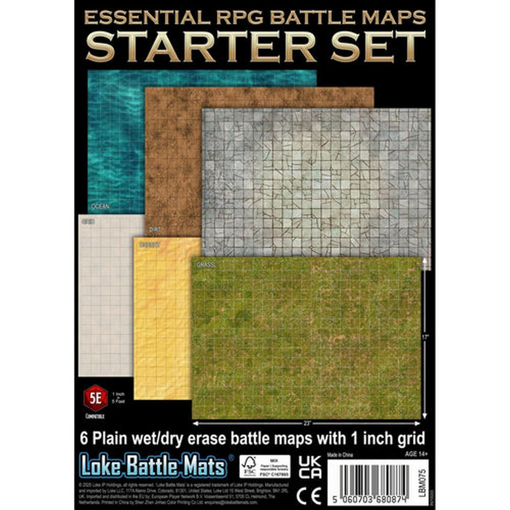 PREORDER Essential RPG Battle Maps Starter Set