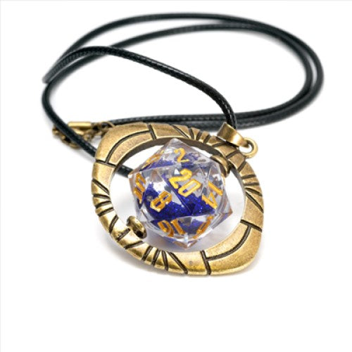 Sirius Dice - Eye of Ra D20 Necklace