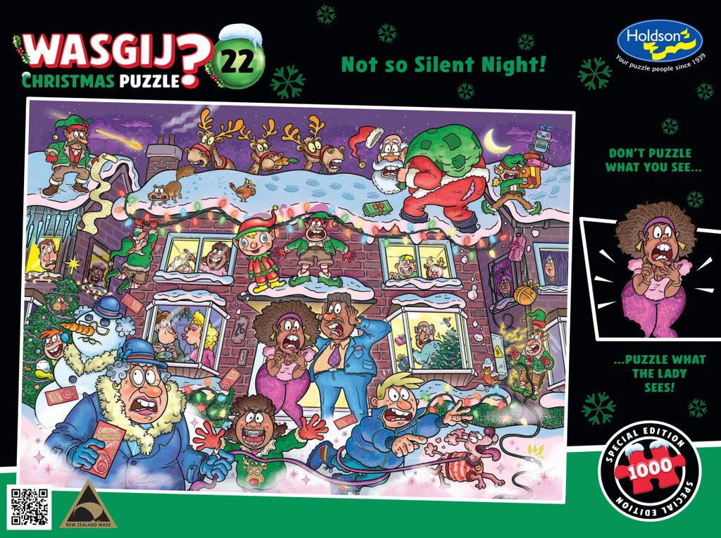 PREORDER Puzzle - Holdson - Wasgij? Xmas 22 No so Silent Night