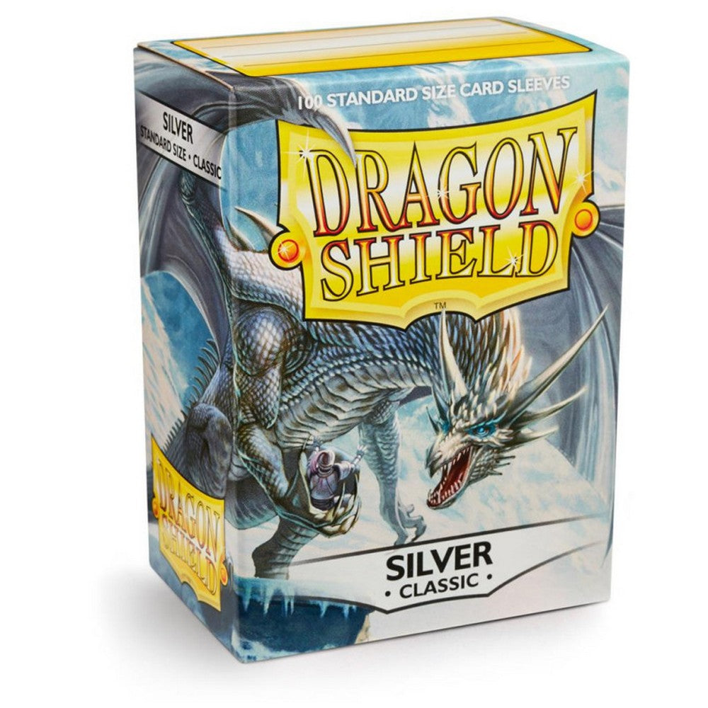 Dragon Shield: Sleeves  Classic  Silver