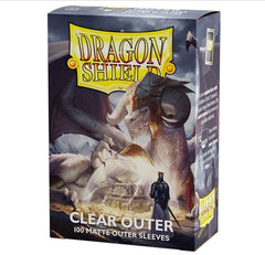Dragon Shield Matte Sleeve Outer Clear