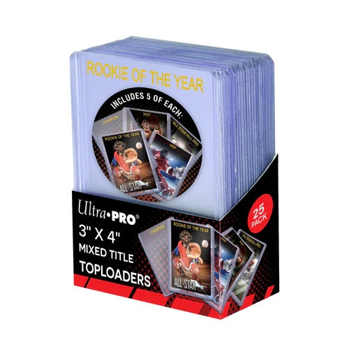 Ultra Pro: UP15168 3 X 4 Mixed Title Toploader 25ct